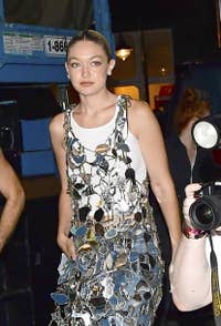 Closeup of Gigi Hadid