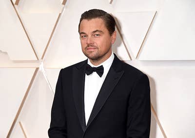 Closeup of Leonardo DiCaprio