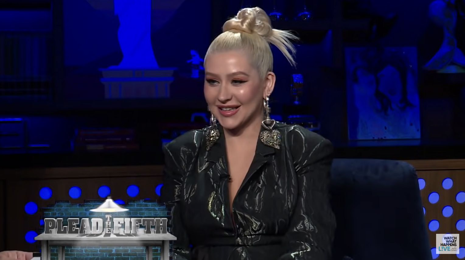 Christina Aguilera on &quot;Watch What Happens Live&quot;