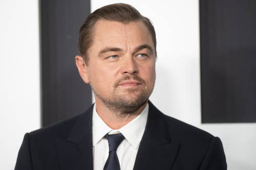 Closeup of Leonardo DiCaprio