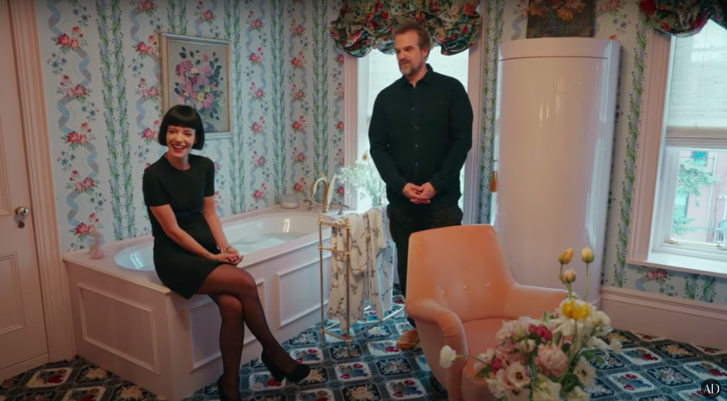 David Harbour And Lily Allen s Over The Top Bathroom - 11