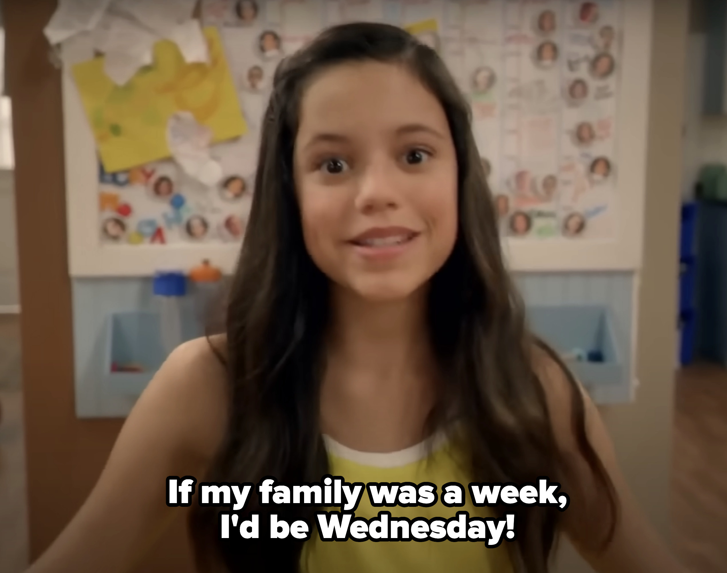 &quot;If my family was a week, I&#x27;d be Wednesday!&quot;