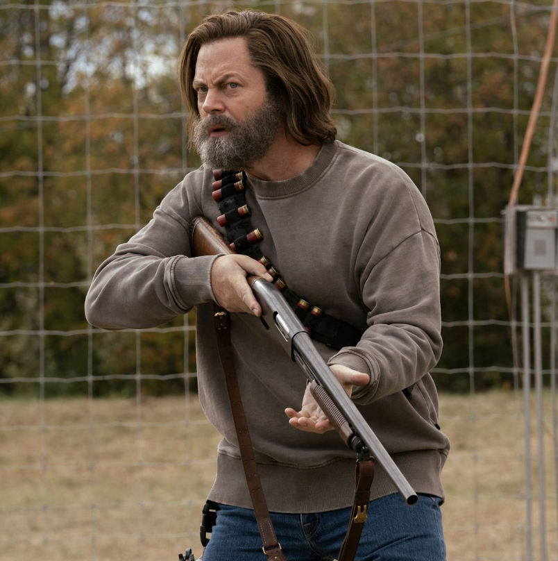 Nick Offerman as Bill in The Last of Us TV Show