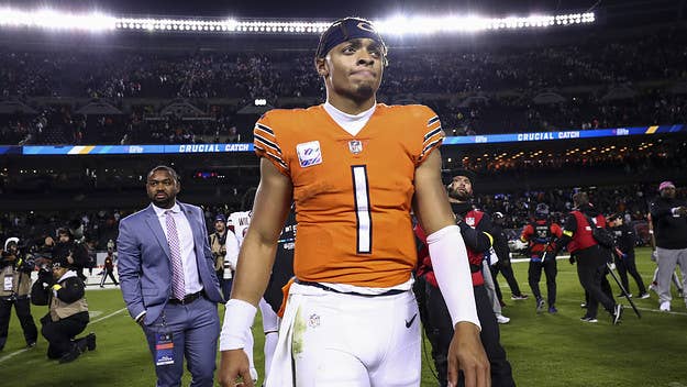 We sat down with Chicago Bears quarterback Justin Fields to discuss being a Black quarterback in today’s NFL &amp; his goals to lead the Bears to the promised land.