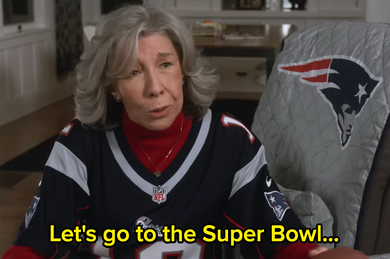 Lily saying Let&#x27;s go to the Super Bowl
