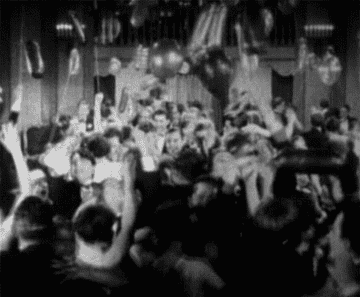 People dancing at a party in the 1920s
