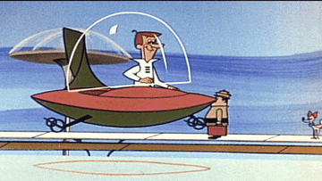 George Jetson&#x27;s briefcase folds itself into a briefcase