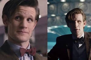 Two images of the 11th Doctor