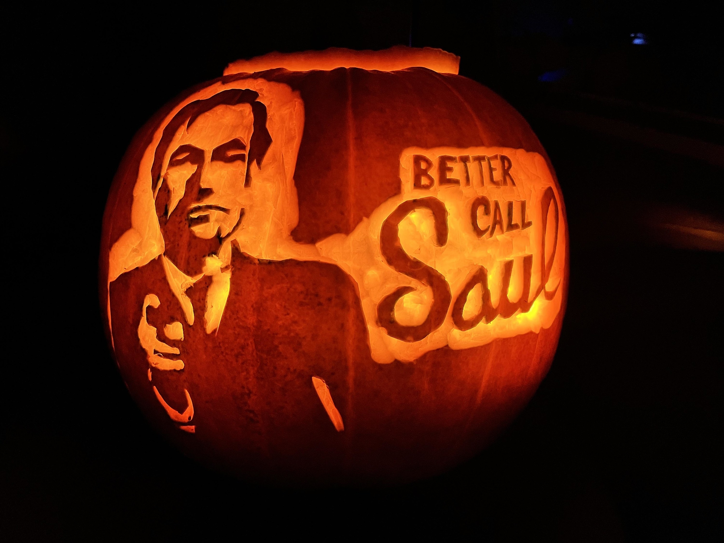 Better Call Saul carving