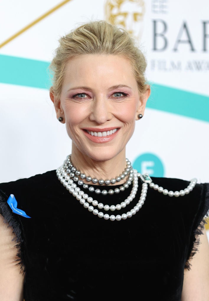 A closeup on Cate Blanchett