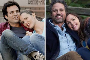 jennifer garner and mark ruffalo in 13 going on 30 and the adam project