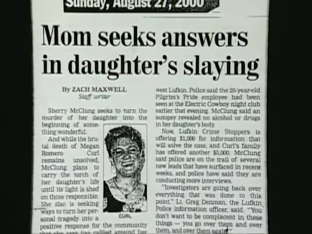 newspaper clipping about Megan&#x27;s death