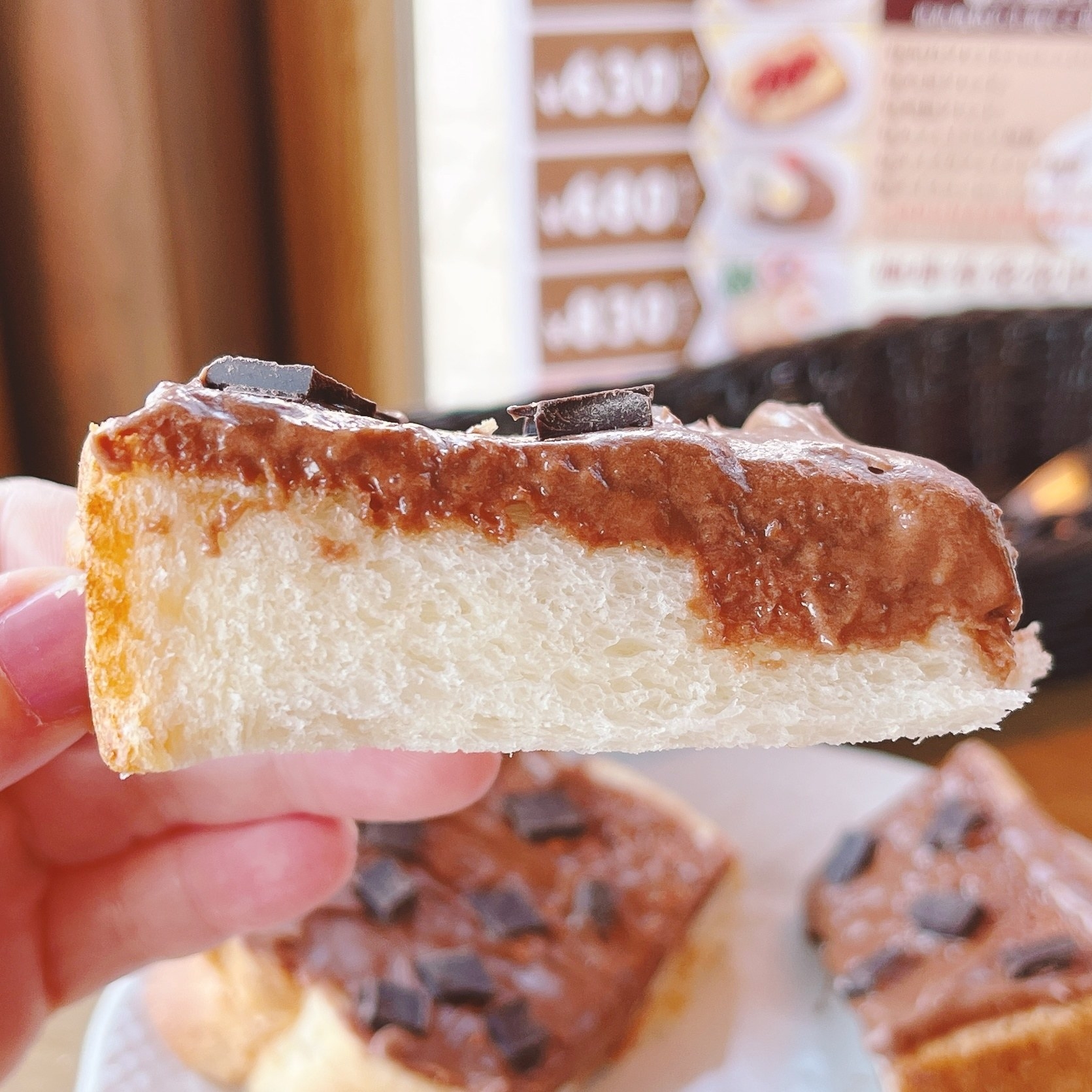 星乃珈琲店のおすすめモーニング「生チョコトースト」