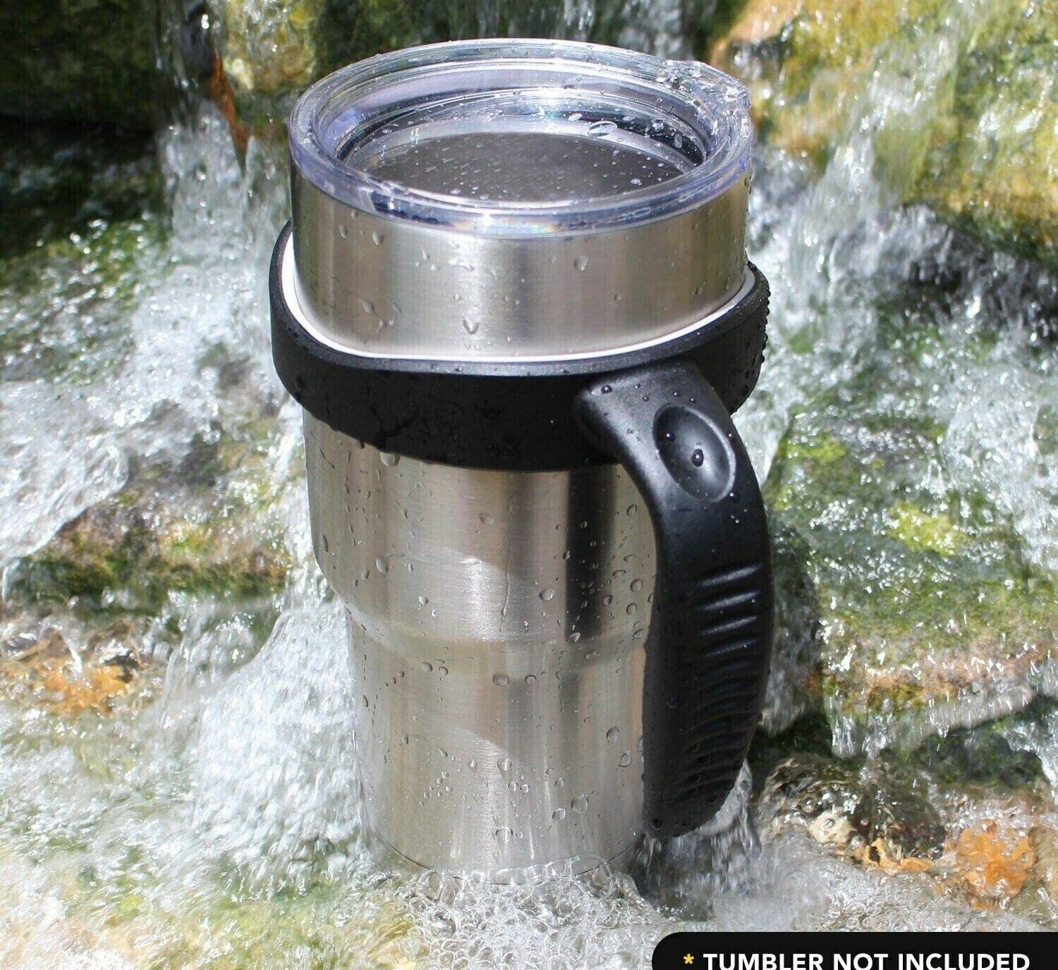 the removable handle on a yeti cup