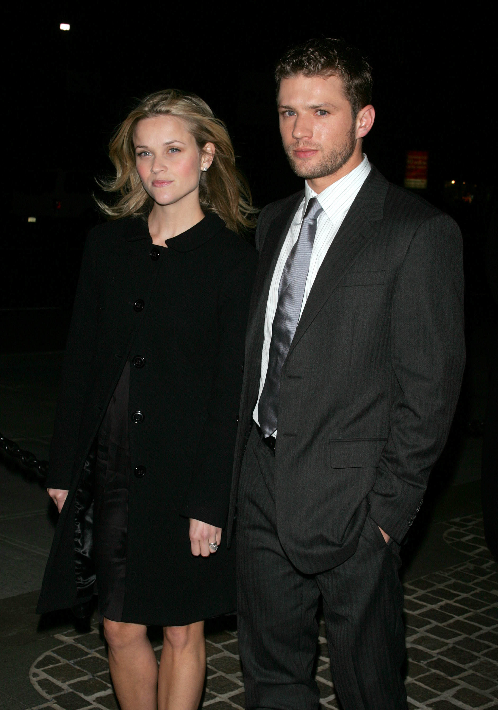 Reese Witherspoon and Ryan Phillippe during The Cinema Society &amp;amp; Zenith Watches Host Screening of Flags of our Fathers