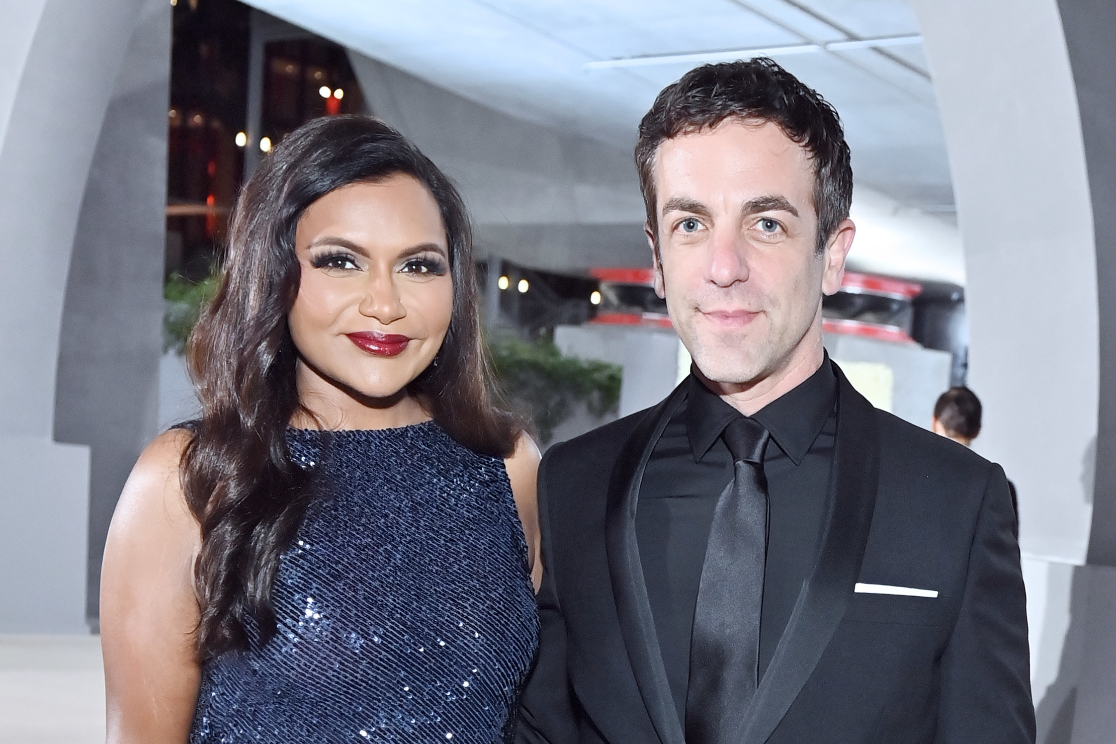 Mindy Kaling and B. J. Novak attend the Academy Museum of Motion Pictures 2nd Annual Gala presented by Rolex at Academy Museum of Motion Pictures on October 15, 2022