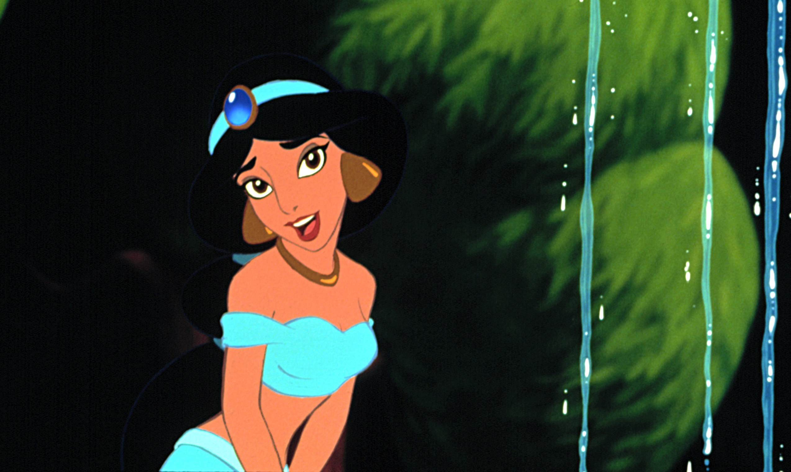 Jasmine in the animated version of Aladdin