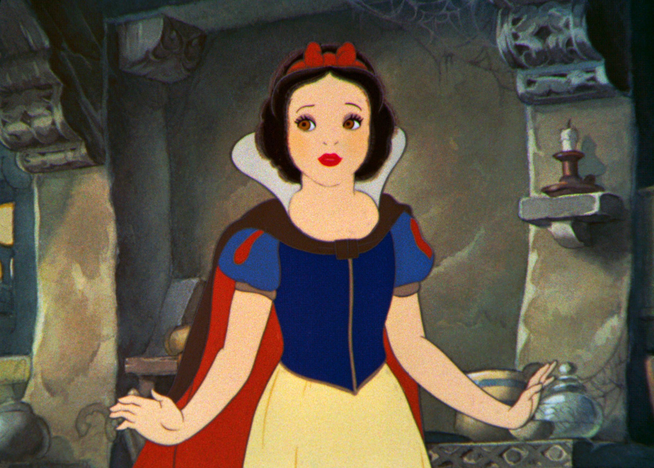 Snow White in the animated version of Snow White and the Seven Dwarfs