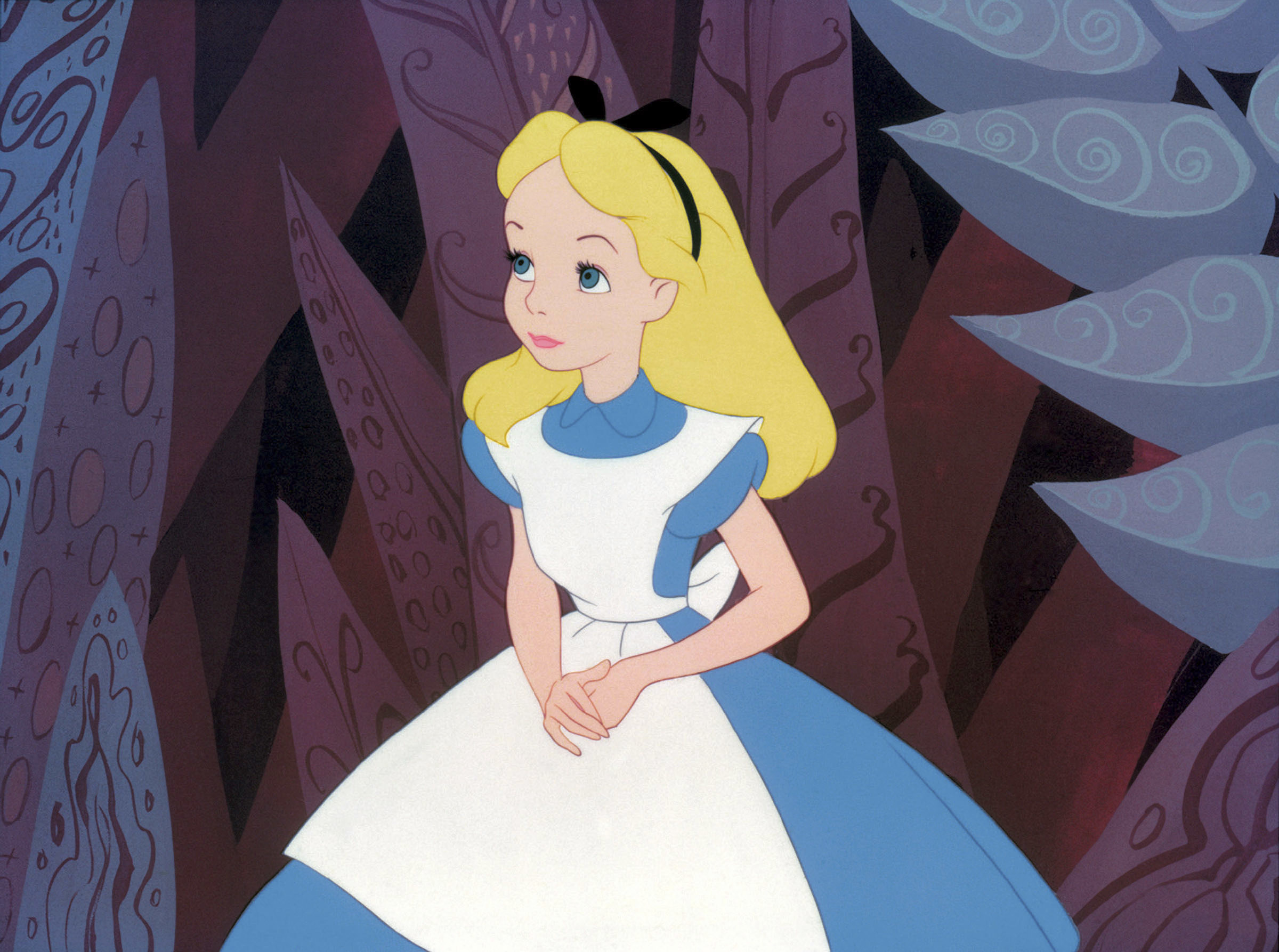 Alice in the animated version of Alice in Wonderland