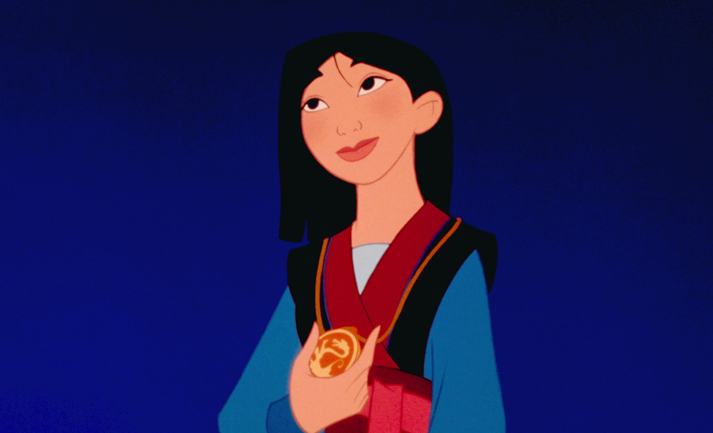 The animated version of Mulan