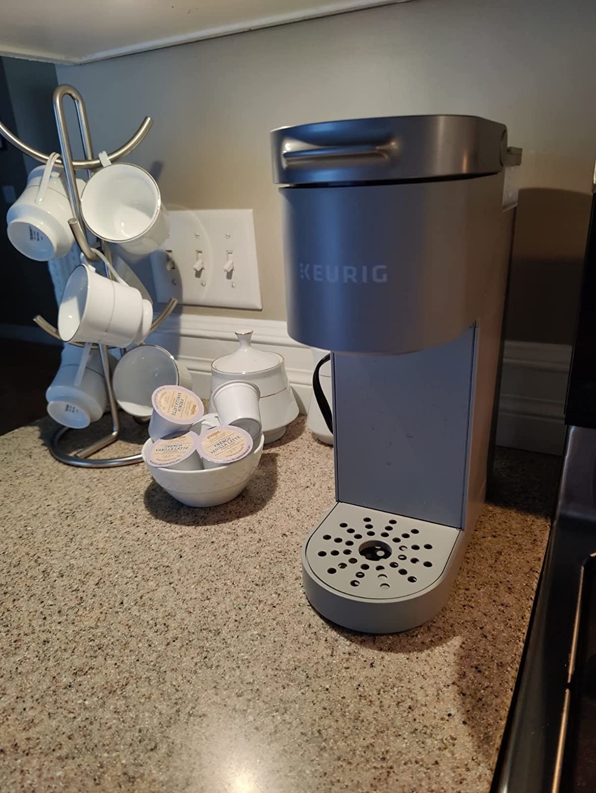 Reviewer image of Keurig on their kitchen countertop