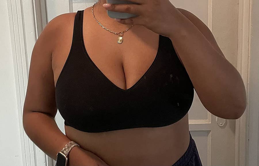 Big Boobs, no problem!! I got yall, found this full Coverage Bra on   for less than $30!! Yes it is affordable. I love how thick the…