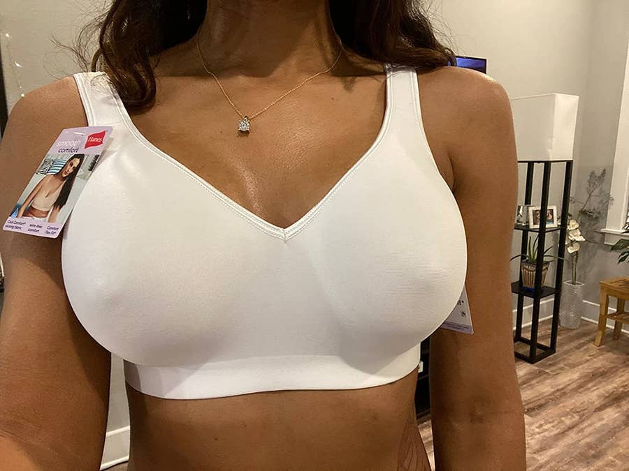 Finally got resized after weight gain. No backfat or muffin-boob with my  new 36 G bra from Wacoal. It's pretty comfy and covers most of my boobs.  Most bras feel like torture