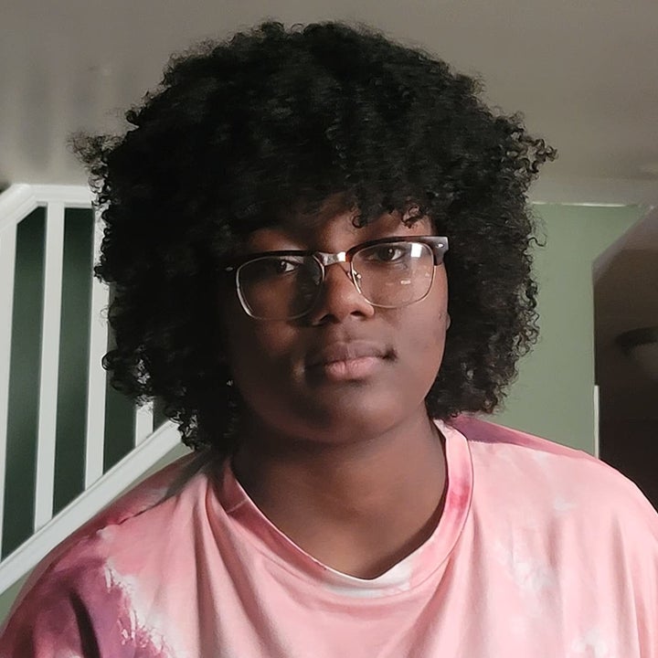 customers hair after using the leave in