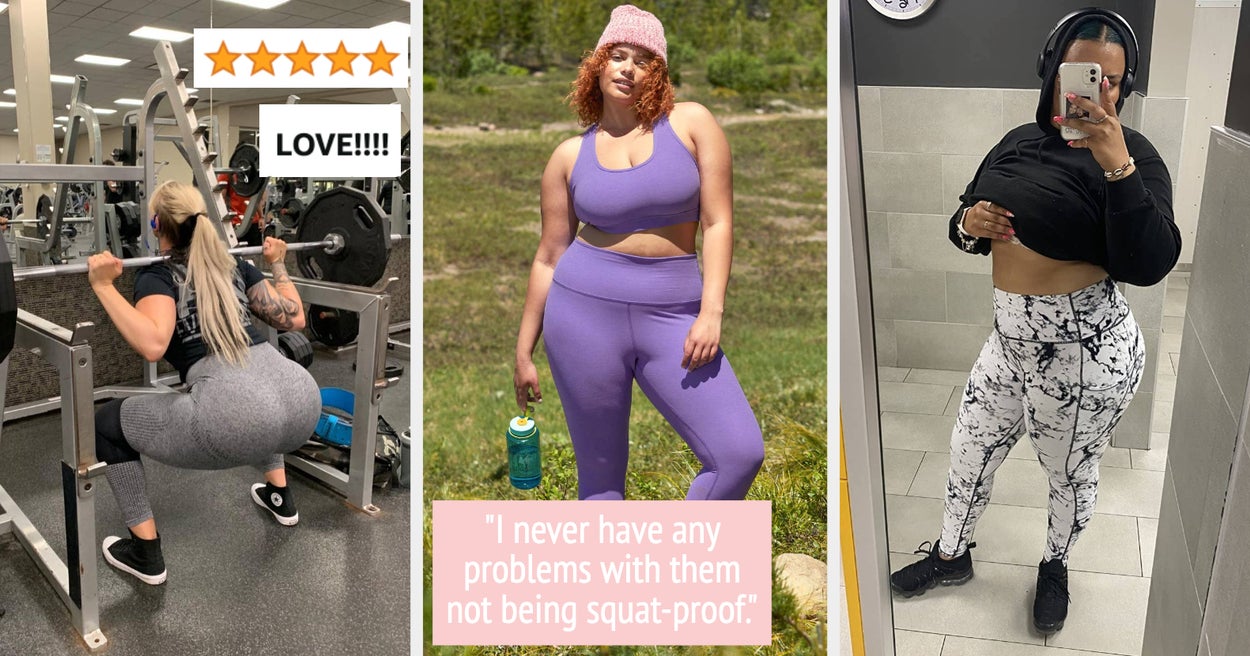 Squat-Proof, Seamless & High Waisted Gym Leggings – A R I