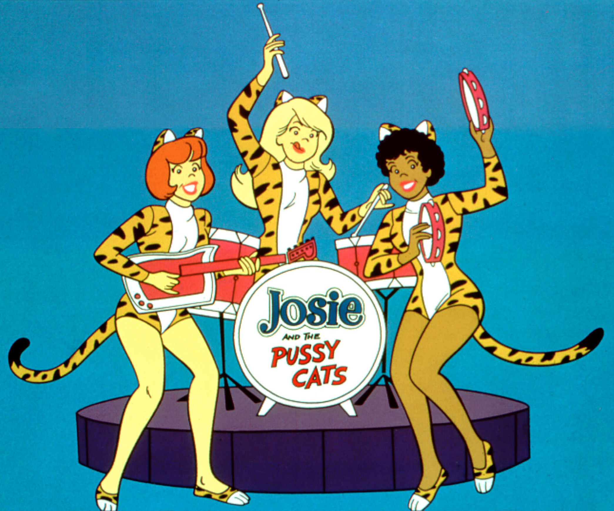 Animated version of Josie and the Pussycats in the &#x27;70s