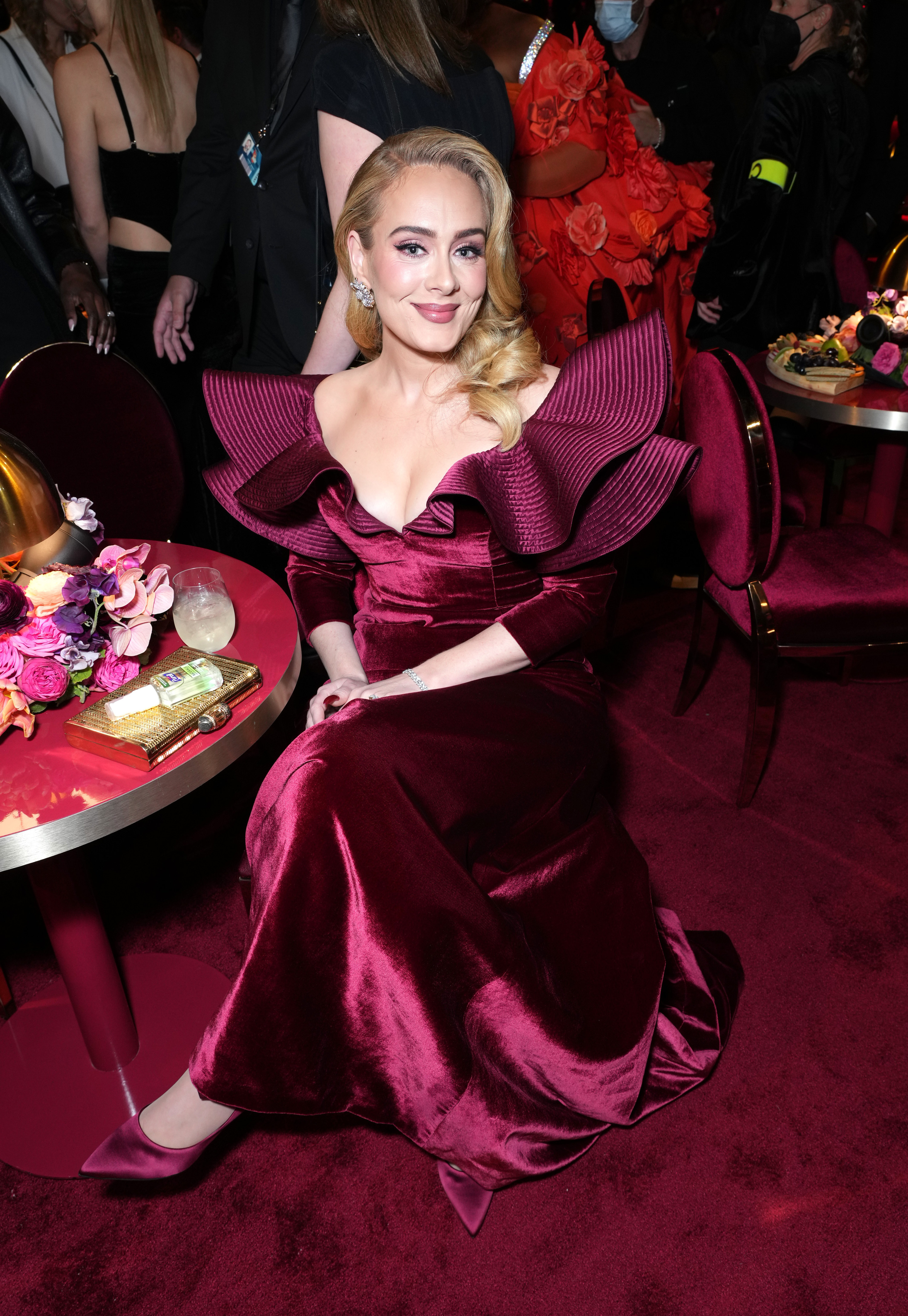 Adele attends the 65th GRAMMY Awards at Crypto.com Arena on February 05, 2023