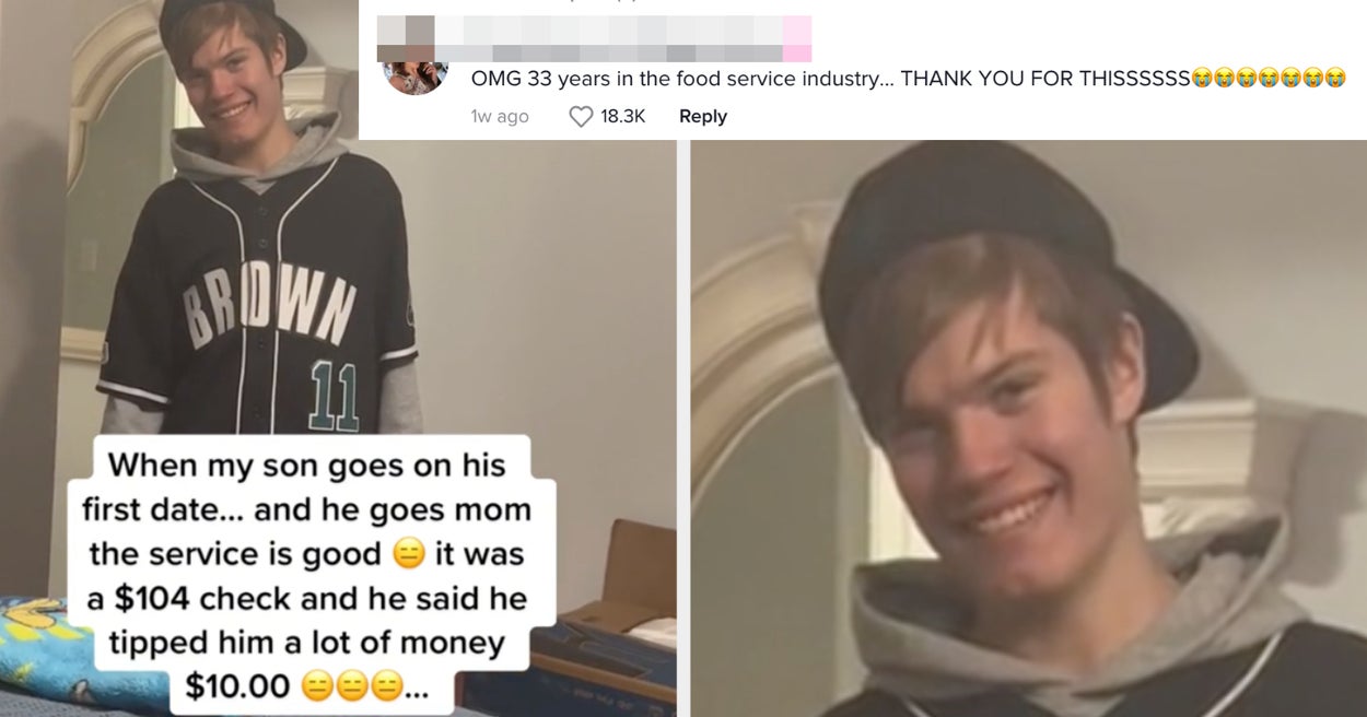 This Woman’s Son Tipped  On A 4 Tab Thinking It Was “A Lot Of Money,” And The World Is Applauding The Way She Handled It