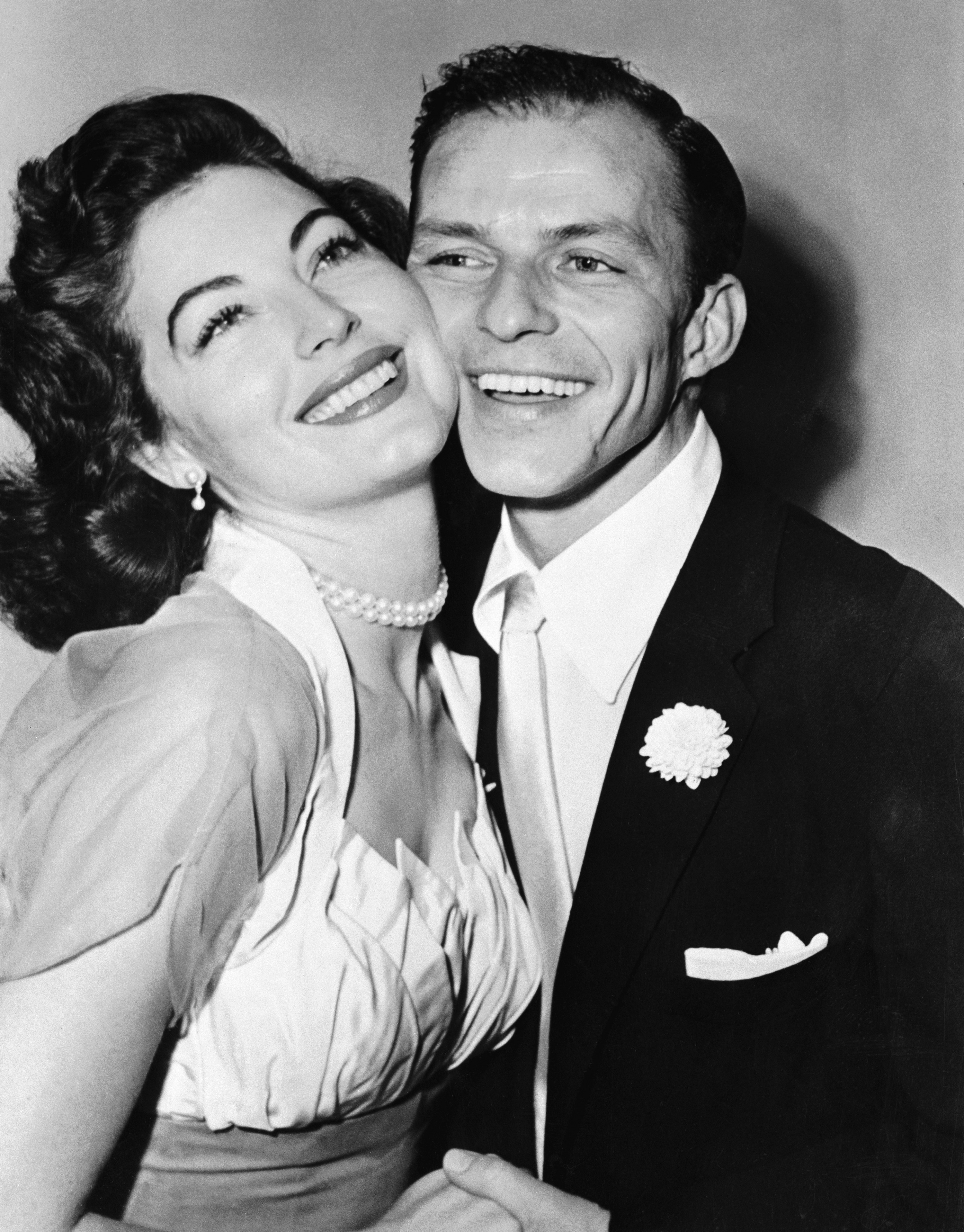 Ava Gardner and Frank Sinatra as newlyweds in 1951