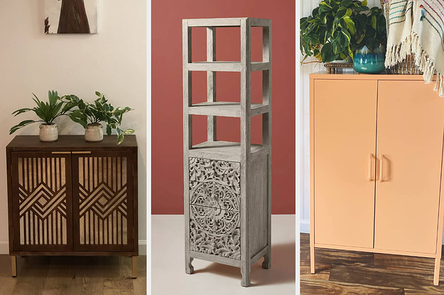 24 Best Accent Cabinets To Snazz Up Your Living Room