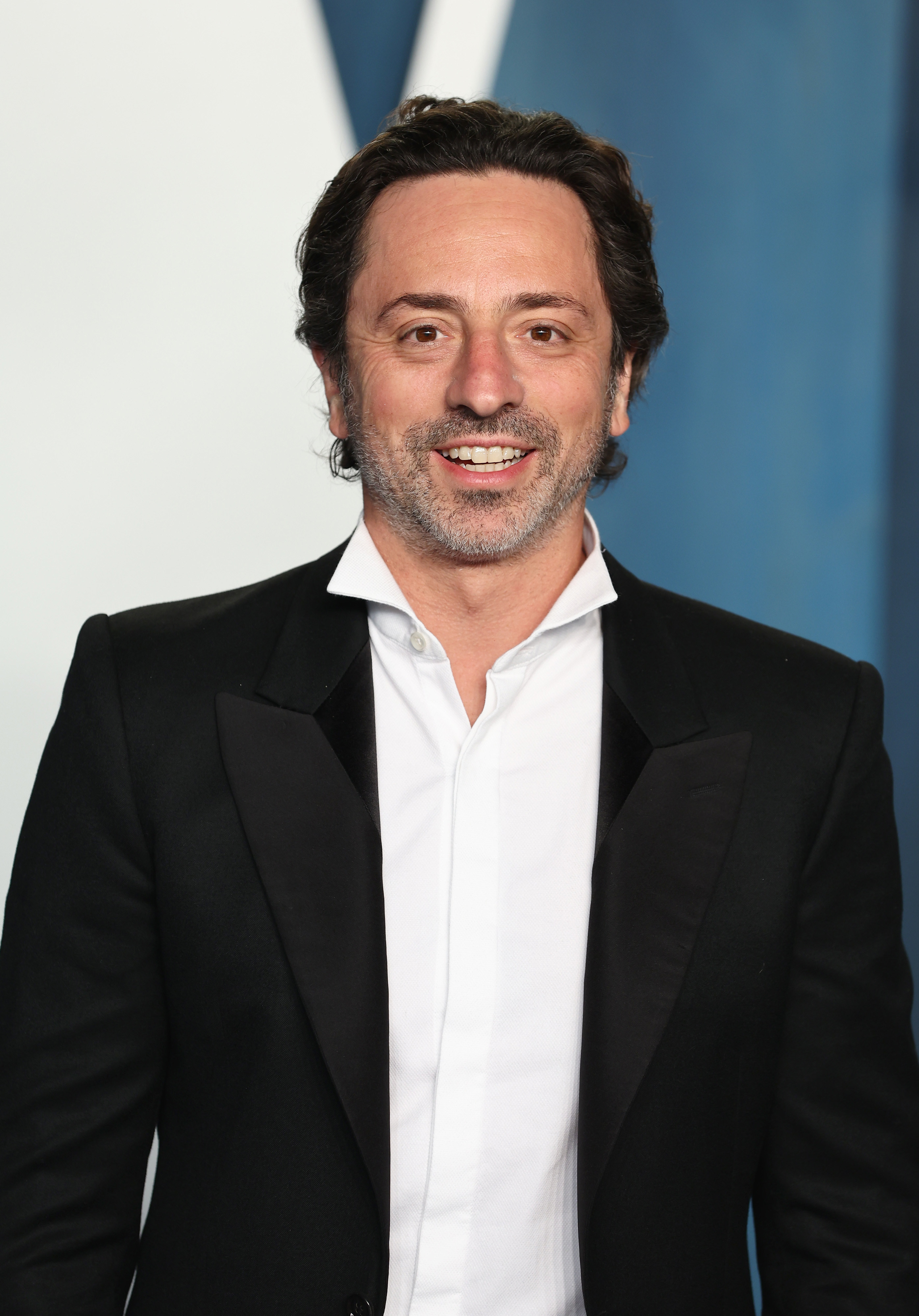 Sergey Brin attends the 2022 Vanity Fair Oscar Party hosted by Radhika Jones at Wallis Annenberg Center for the Performing Arts on March 27, 2022