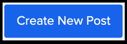 &quot;Create new post&quot; button, found in a user&#x27;s Community Hub.
