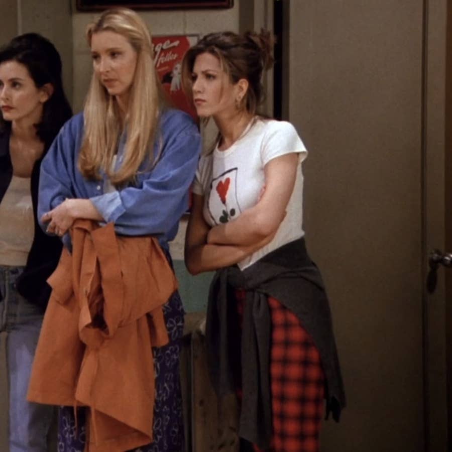 Rachel Green's style: Season 5, Rachel has a job interview with Ralph  Lauren. Adorable outfit
