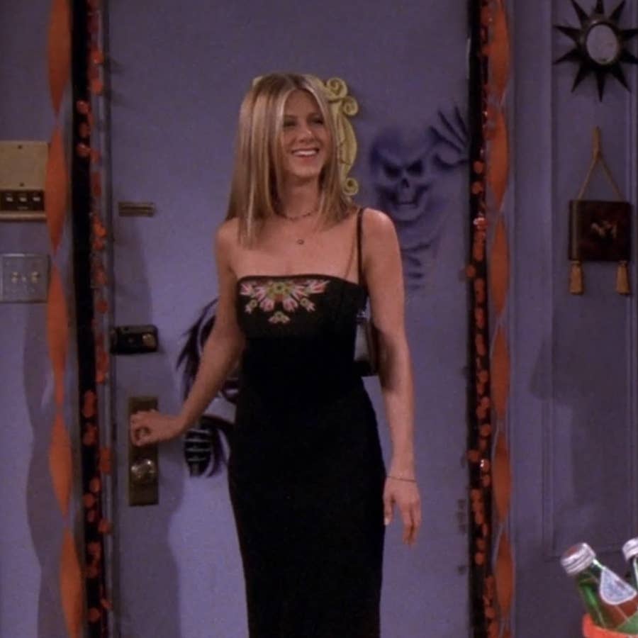 Friends: Season 3 Episode 2 Rachel Green's Mint Maxi Dress