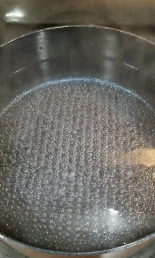 Water boiling