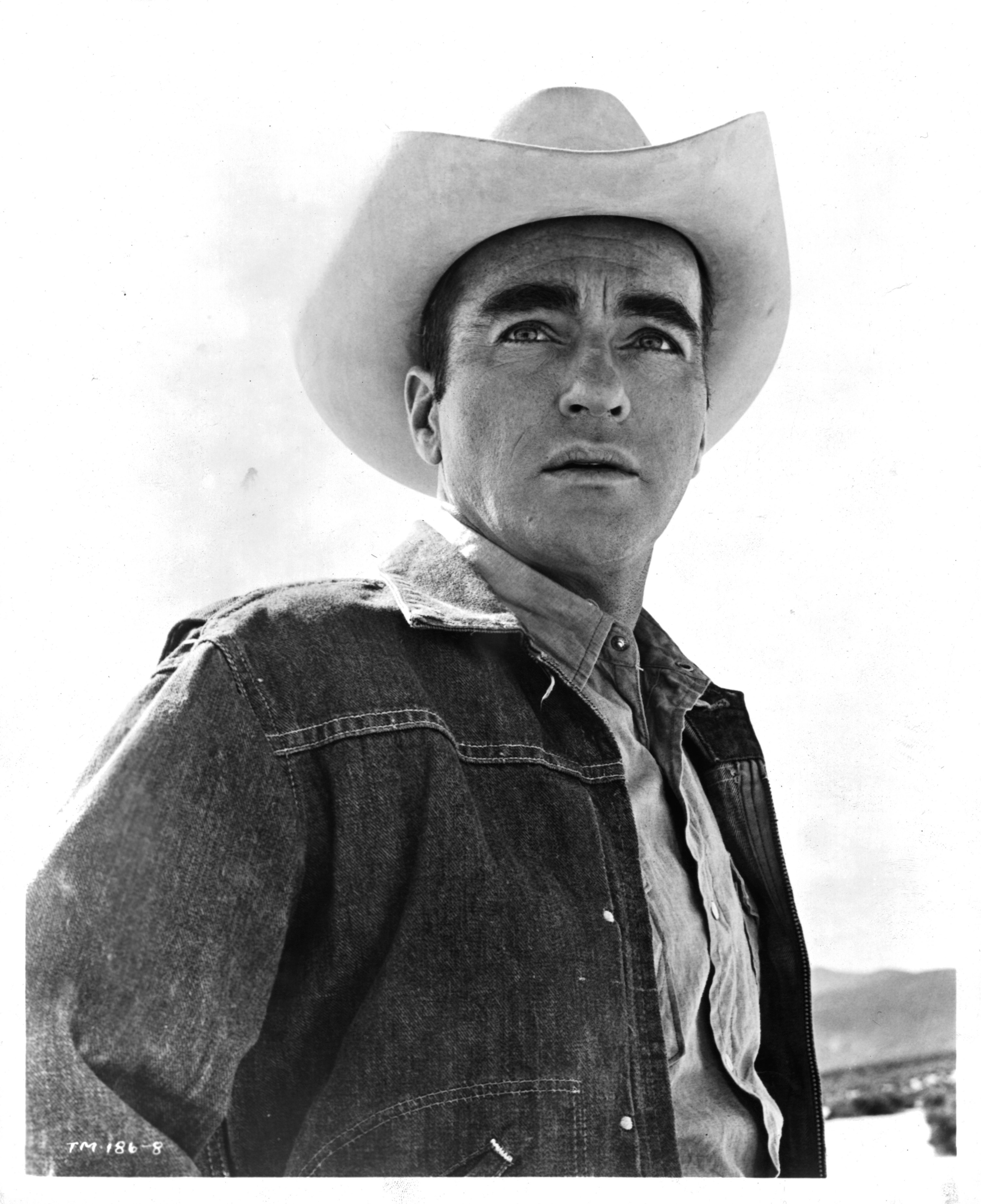Montgomery Clift in a scene from the film &#x27;The Misfits&#x27;, 1961