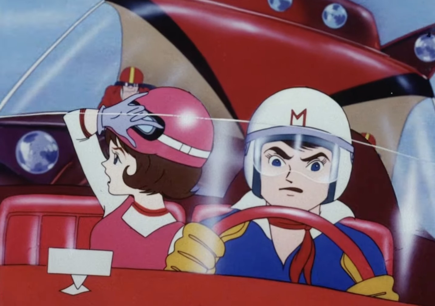 Trixie and Speed Racer animated