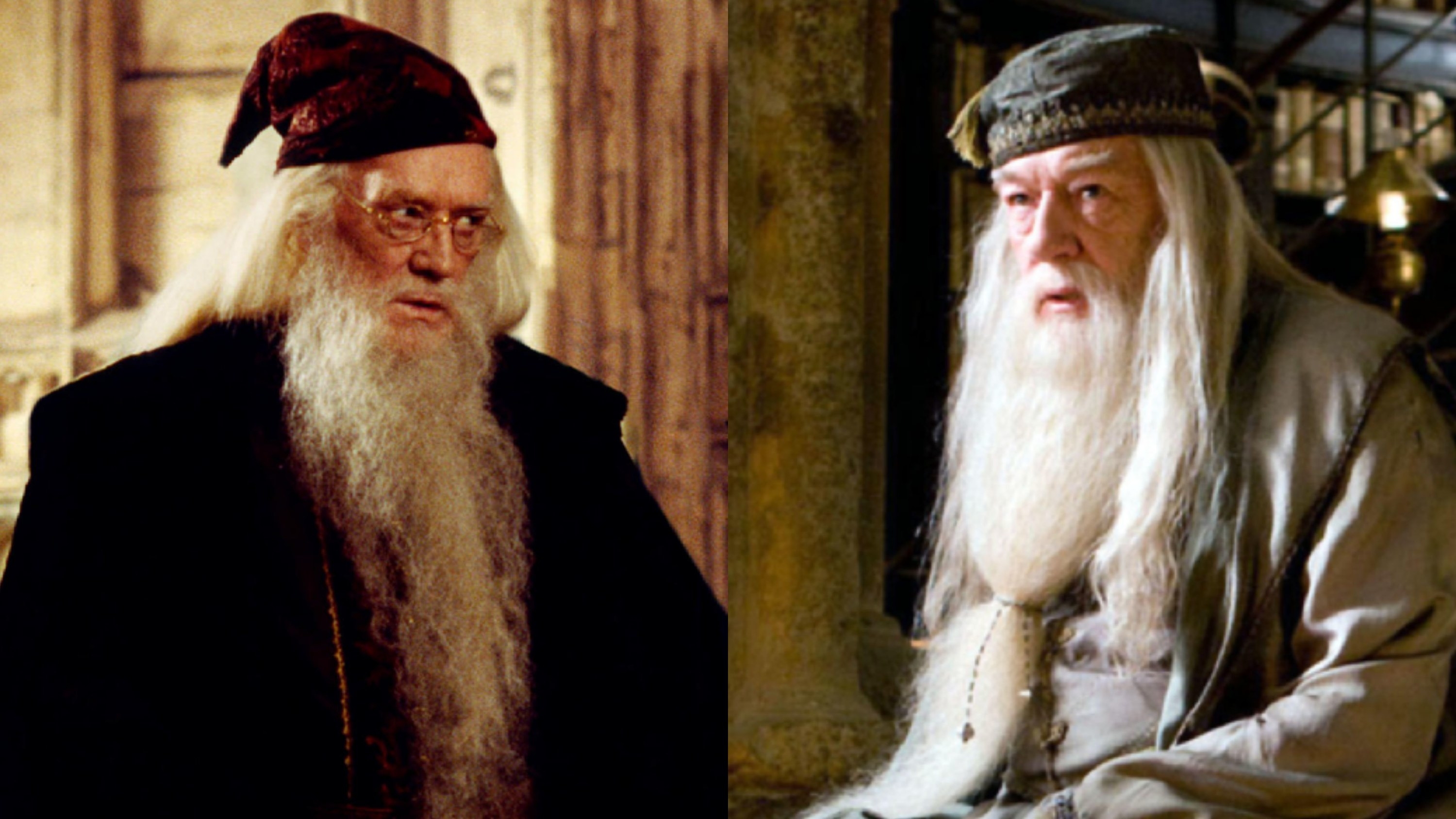 Richard Harris vs Michael Gambon as Dumbledore