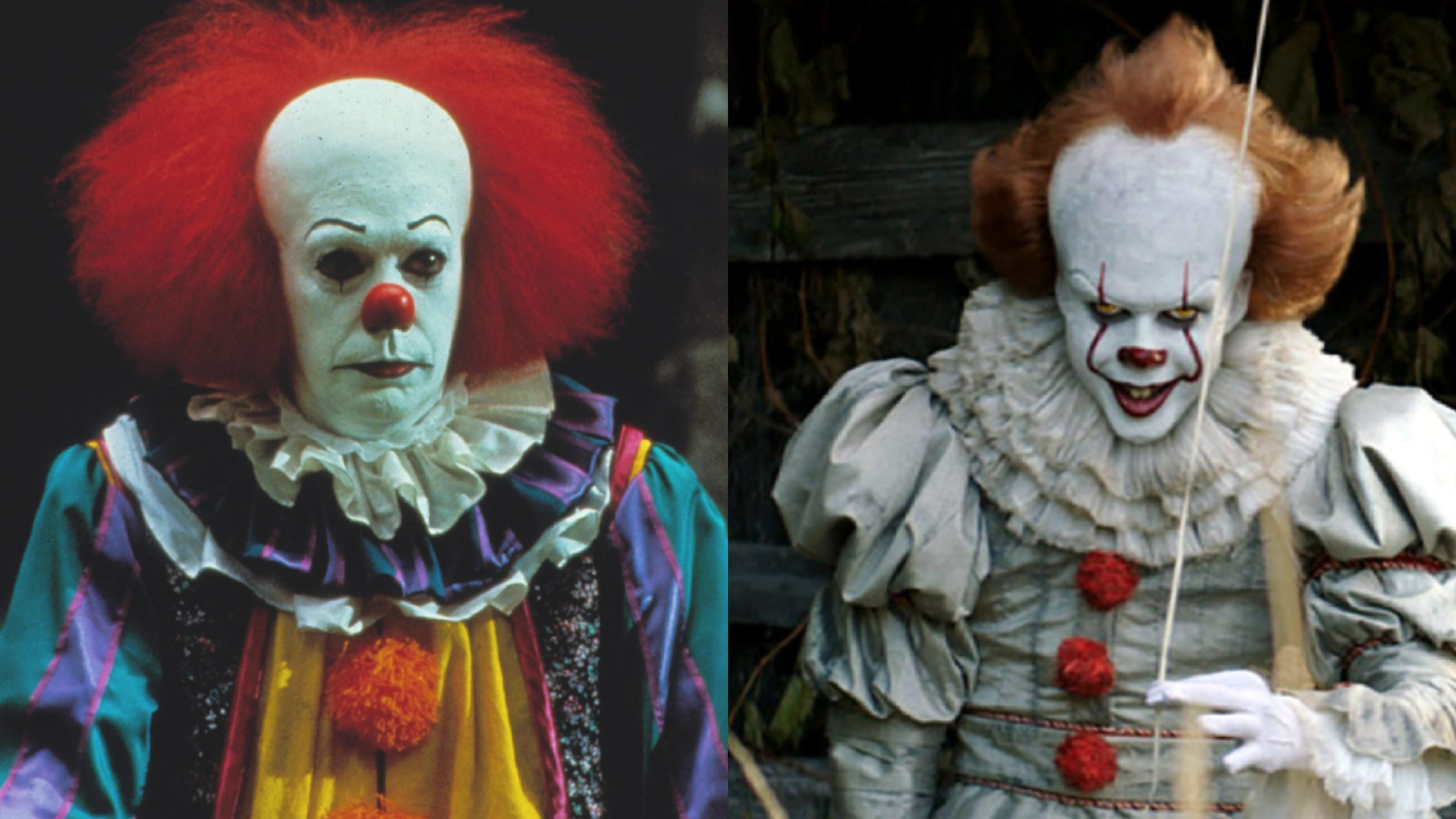 Tim Curry vs Bill Skarsgard as Pennywise