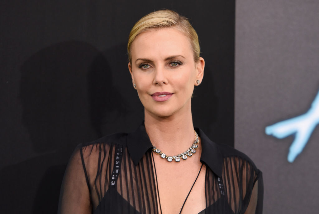 charlize theron on the red carpet