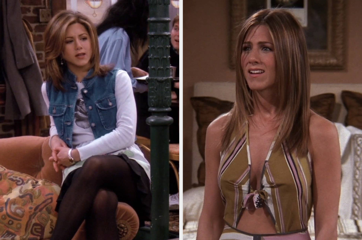 Pin by Your Kinda Average Gal on friends  Rachel green outfits, Rachel  green style, Friend outfits