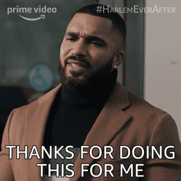 Tyler Lepley character Ian wearing a trench coat and a turtleneck sweater saying, &quot;Thanks for doing this for me&quot;