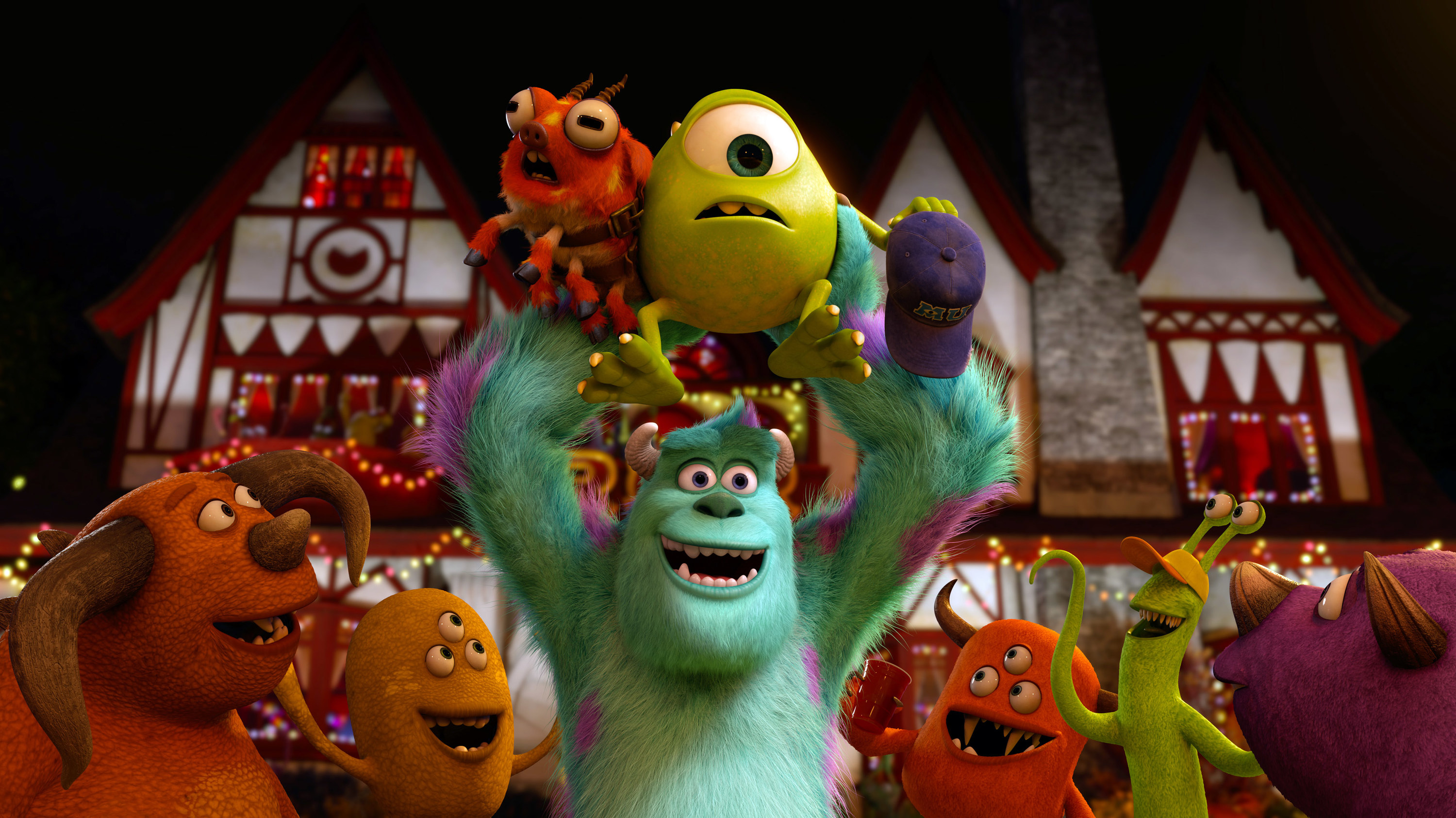 Mike and Sulley in Monsters University