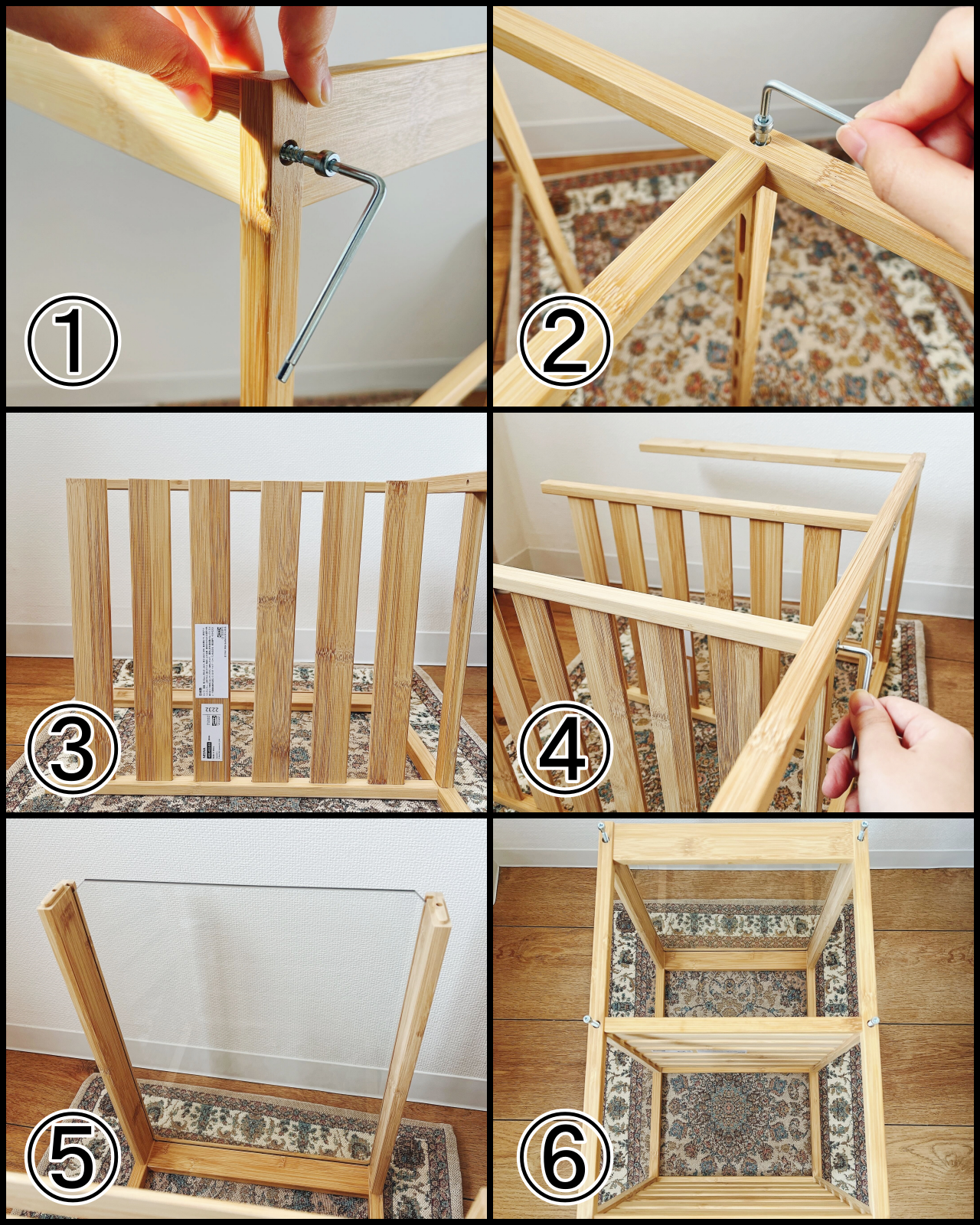 IKEA（イケア）のオススメのサイドテーブル「NESNA ネスナ サイドテーブル, 竹, 40x30cm」