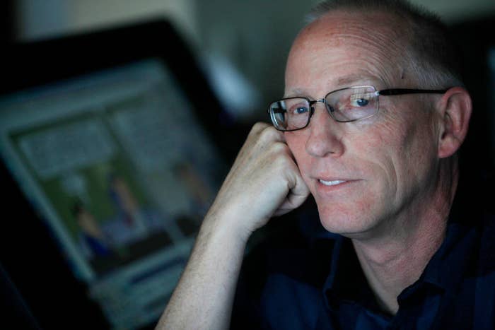 Close-up of Scott Adams