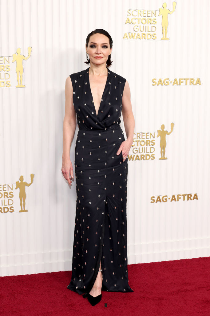Katrina Lenk attends the 29th Annual Screen Actors Guild Awards